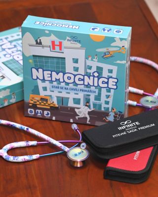 🎁 DÁREK, KTERÝ POBAVÍ ZDRAVOTNÍKA I JEHO RODINU. Naše desková hra je ideální vánoční tip pro každého, kdo miluje medicínu...
